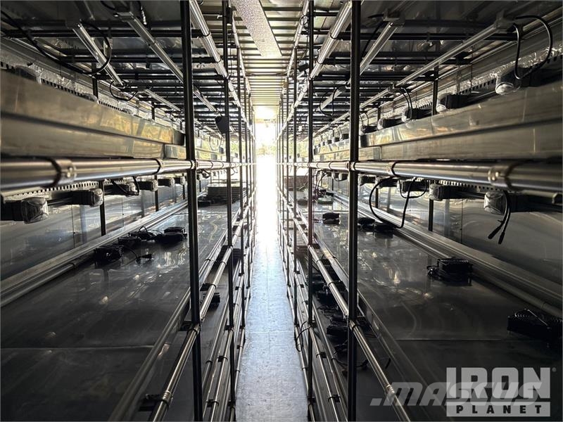 40 ft Containerized Hydroponic Growing System Lauksaimniecība- Citi