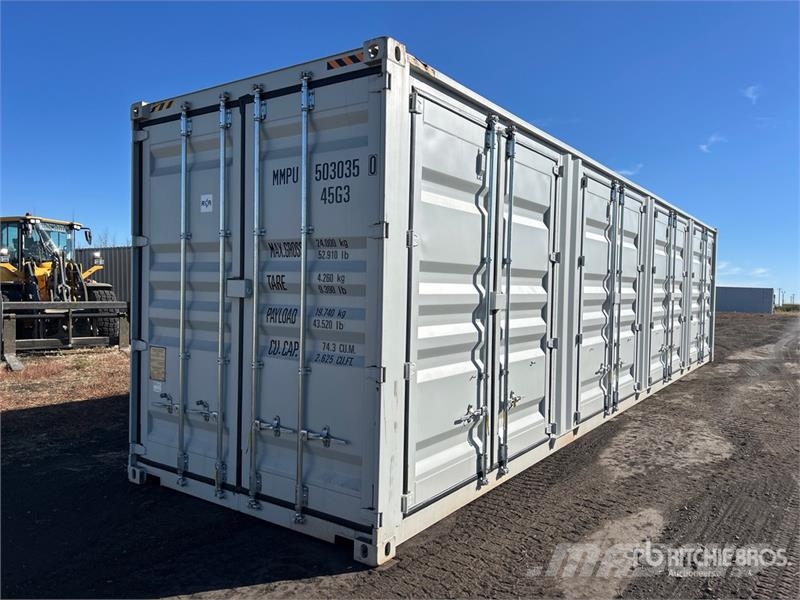 40 ft High Cube Multi-Door Storage Container Container per immagazzinare