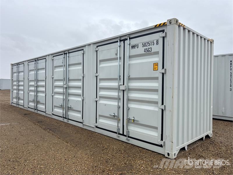  40 ft High Cube Multi-Door Storage Container (Unus Kontejneri za skladištenje