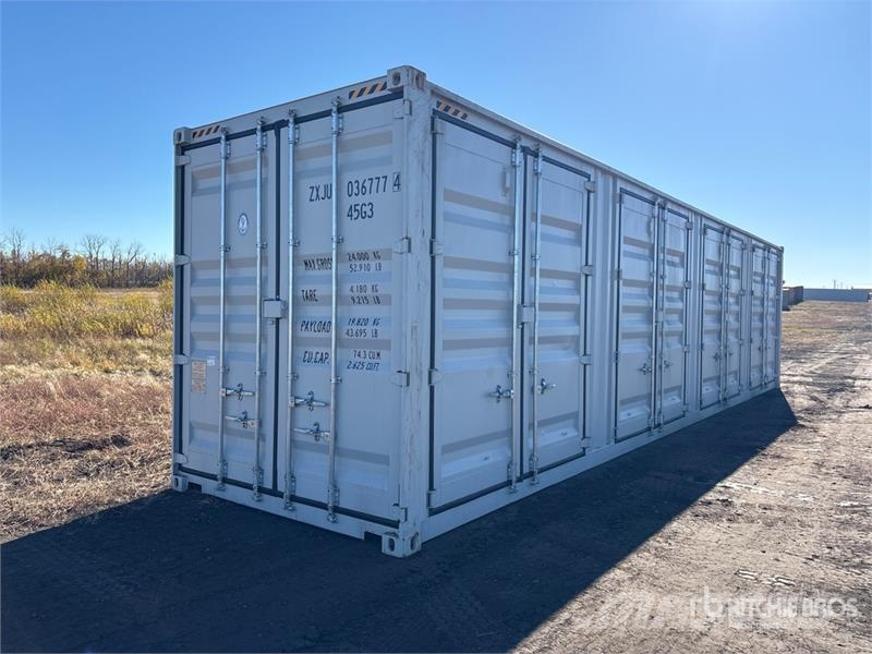 40 ft High Cube Multi-Door Storage Container Raktárkonténerek
