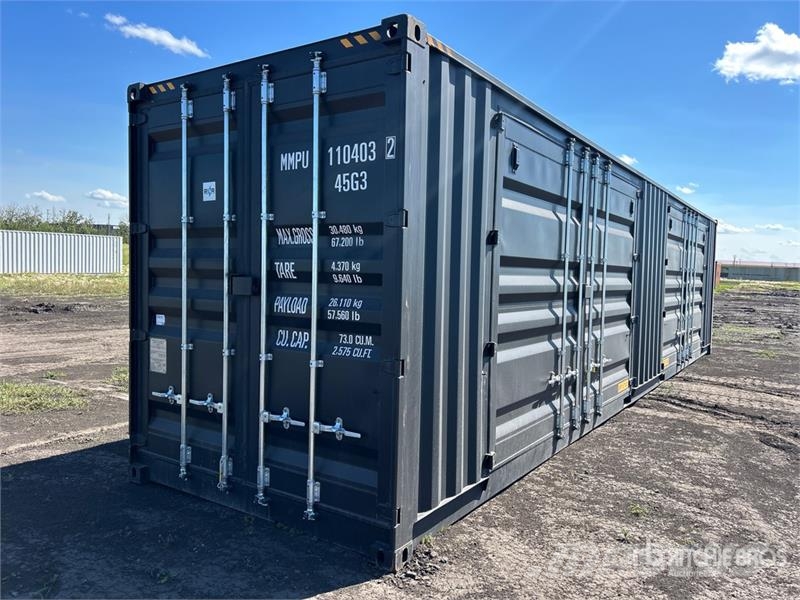 40 ft High Cube Multi-Door Storage Container Varastokontit