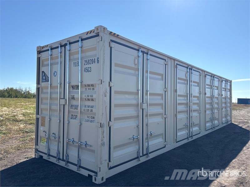 40 ft High Cube Multi-Door Storage Container Lagerbehälter