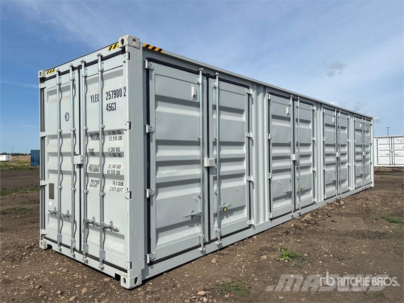 40 ft High Cube Multi-Door Storage Container Varastokontit