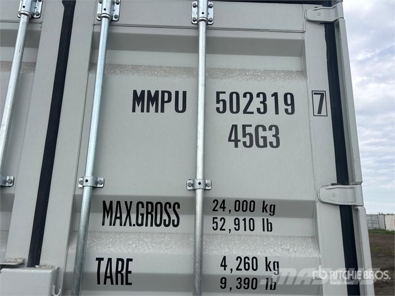 40 ft High Cube Multi-Door Storage Container Varastokontit