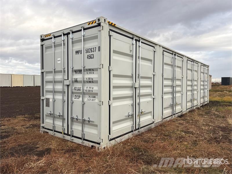  40 ft High Cube Multi-Door Storage Container 贮藏箱