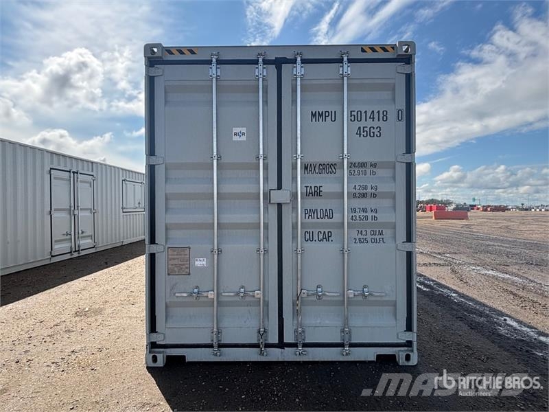  40 ft High Cube Multi-Door Storage Container Varastokontit