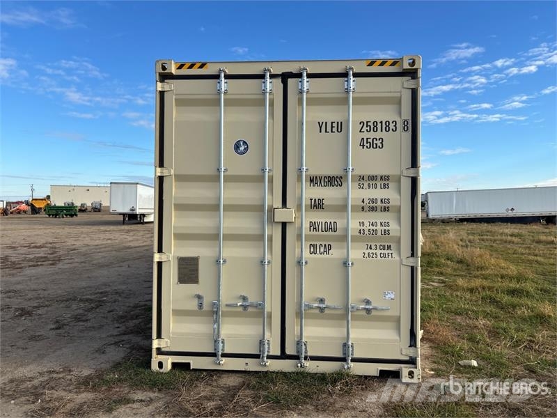 40 ft High Cube Multi-Door Storage Container 贮藏箱