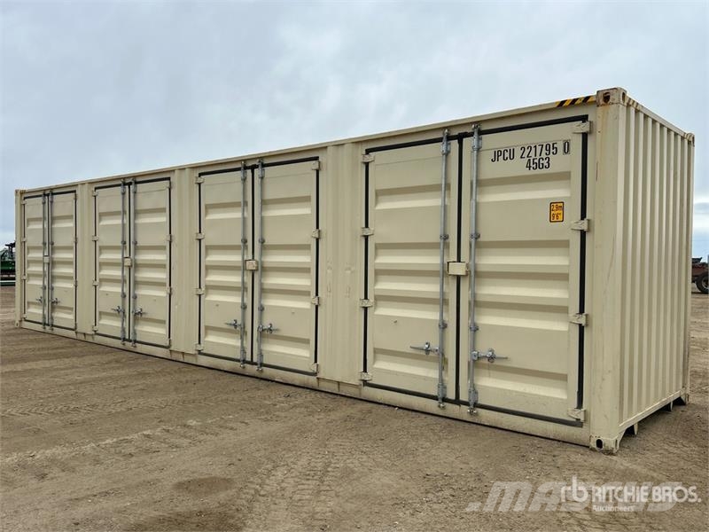 40 ft High Cube Multi-Door Storage Container Uzglabāšanas konteineri