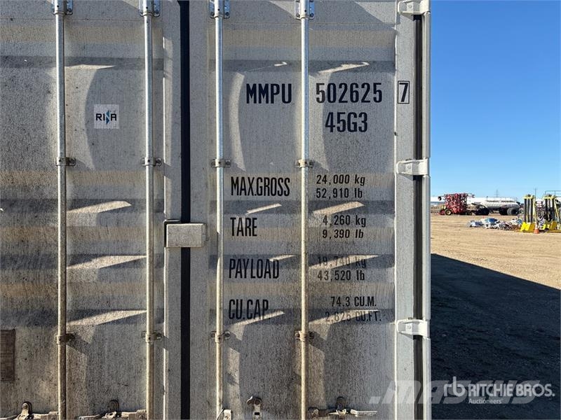 40 ft High Cube Multi-Door Storage Container Saugojimo konteineriai