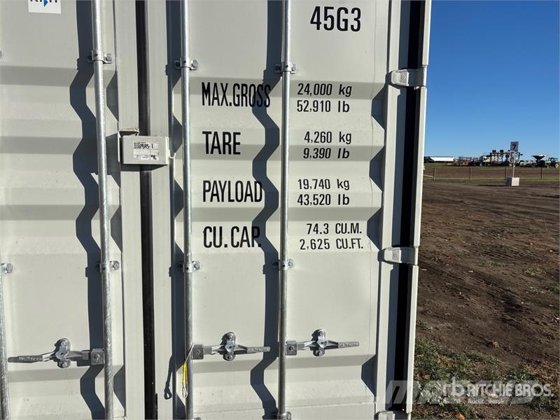 40 ft High Cube Multi-Door Ft One-Way High Cube S 贮藏箱