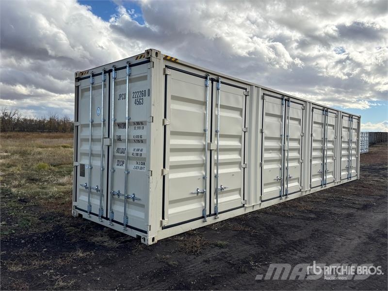 40 ft High Cube Multi-Door Storage Container Uzglabāšanas konteineri