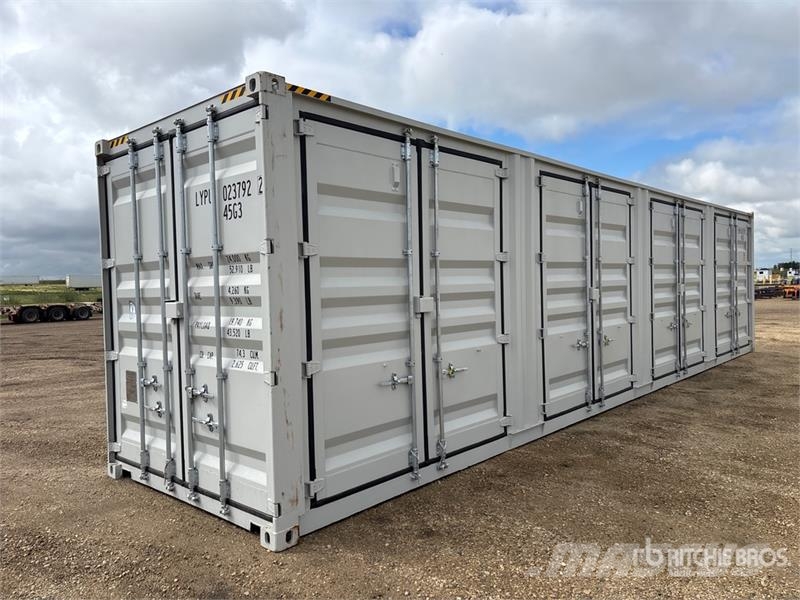  40 ft High Cube Multi-Door Storage Container Varastokontit