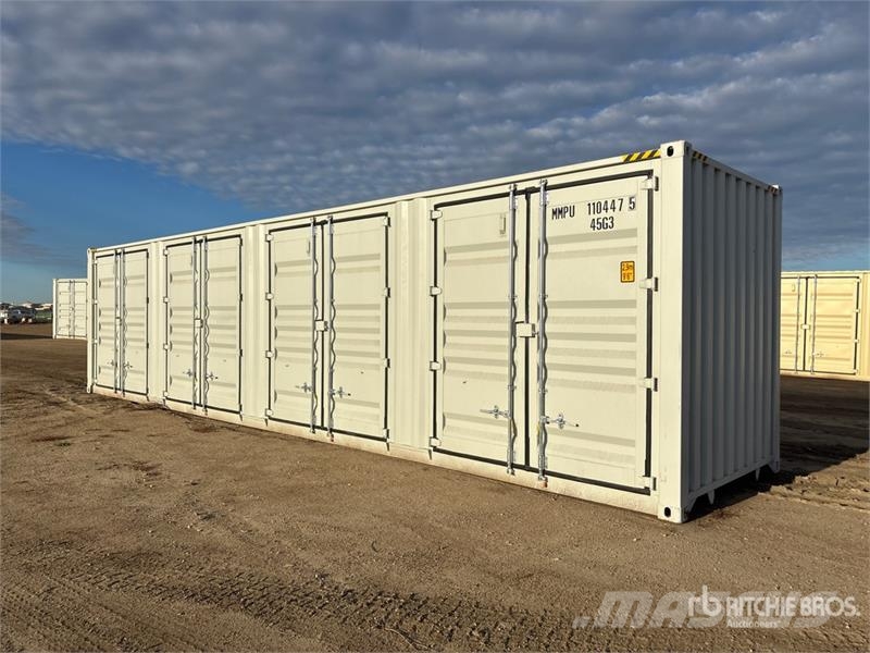 40 ft High Cube Multi-Door Storage Container Uzglabāšanas konteineri