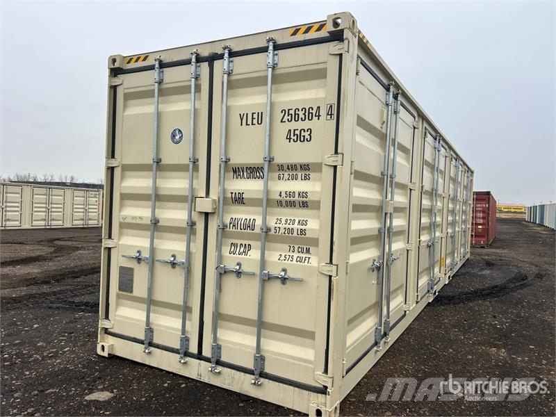 40 ft High Cube Multi-Door Storage Container Raktárkonténerek
