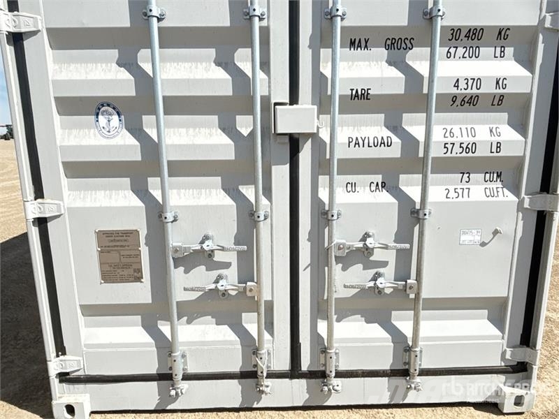 40 ft High Cube Multi-Door Storage Container Varastokontit