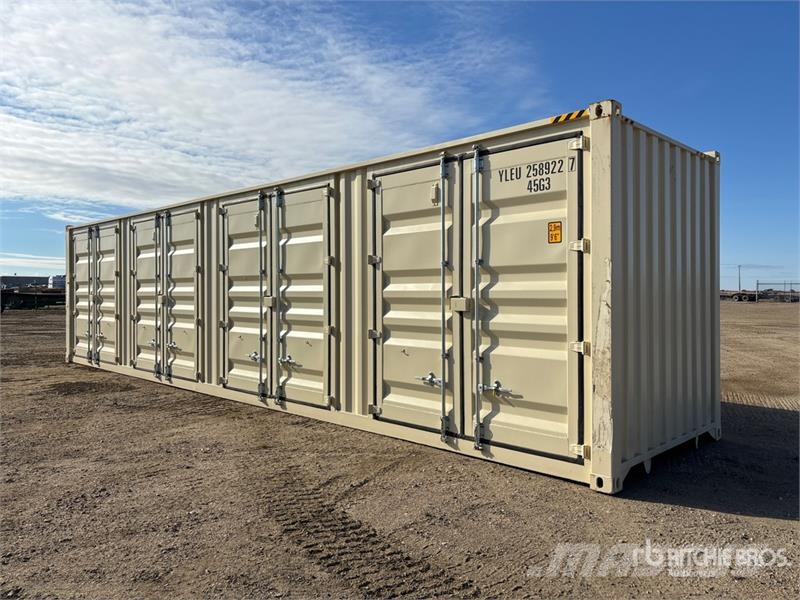  40 ft High Cube Multi-Door Storage Container حاويات تخزين