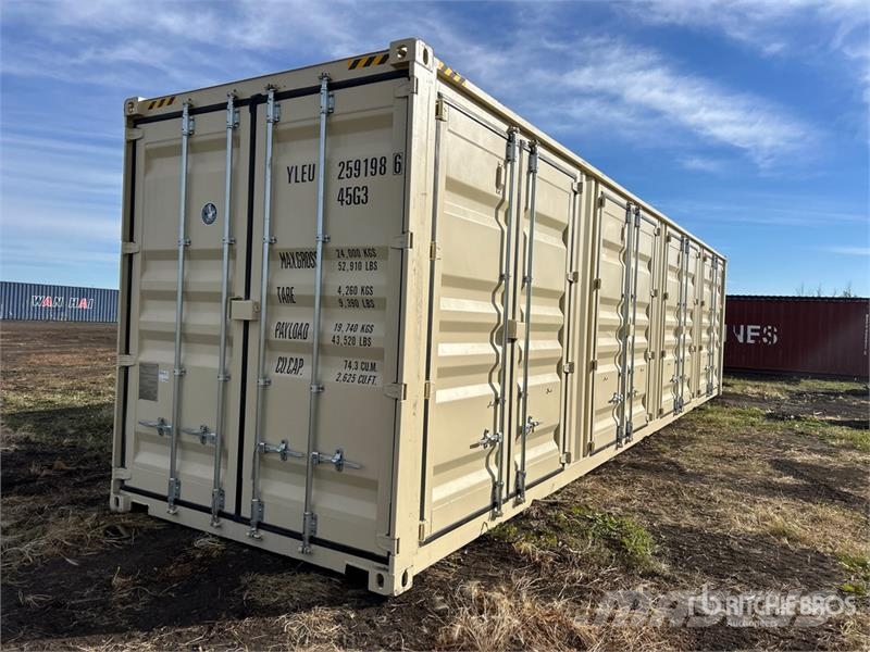 40 ft High Cube Multi-Door Storage Container Lagerbehälter