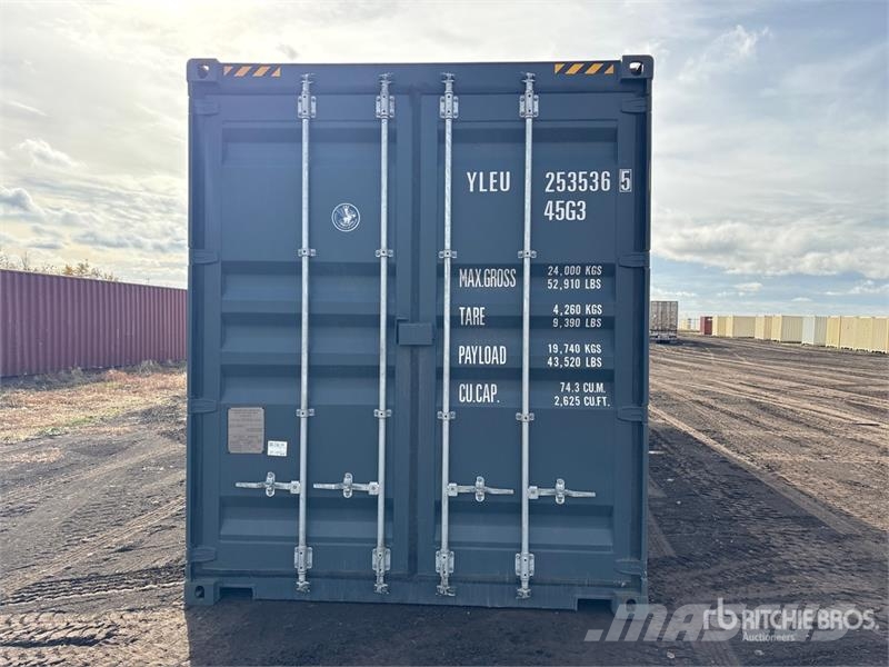 40 ft High Cube Multi-Door Storage Container Lagercontainere