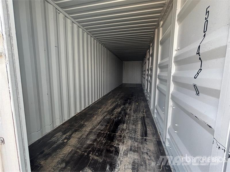  40 ft High Cube Multi-Door Storage Container Varastokontit
