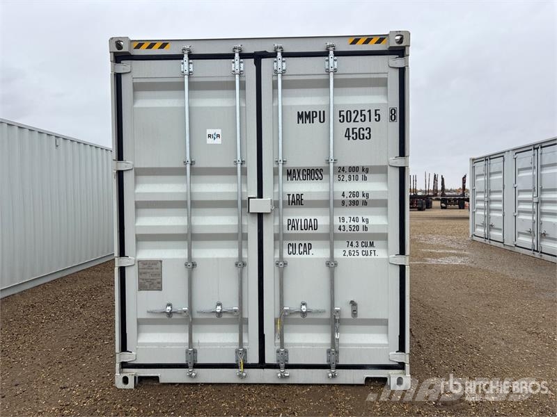  40 ft High Cube Multi-Door Storage Container (Unus Kontejneri za skladištenje