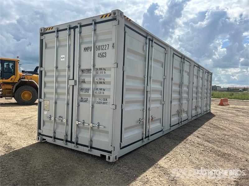  40 ft High Cube Multi-Door Storage Container Varastokontit