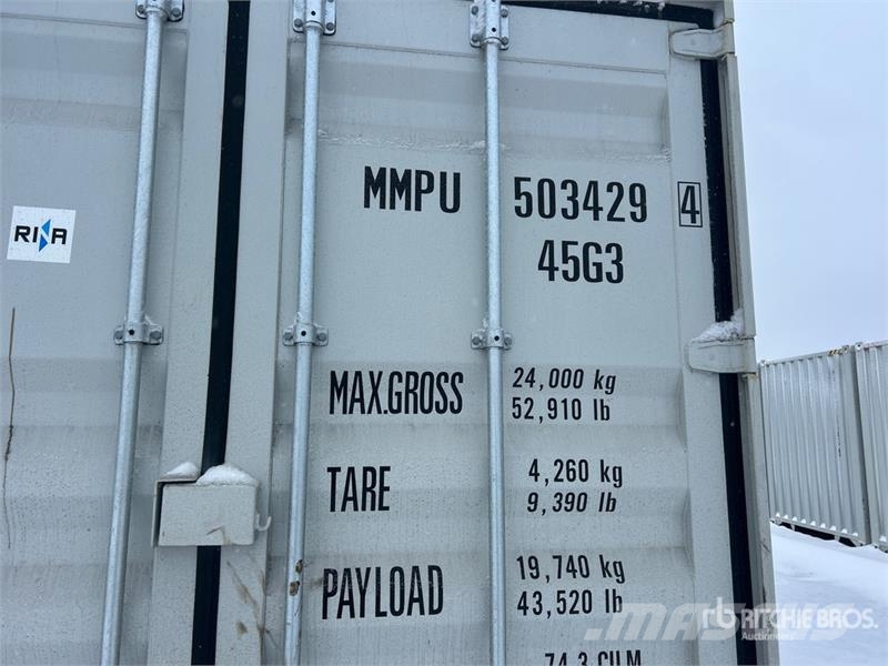  40 ft High Cube Multi-Door Storage Container Soojakud