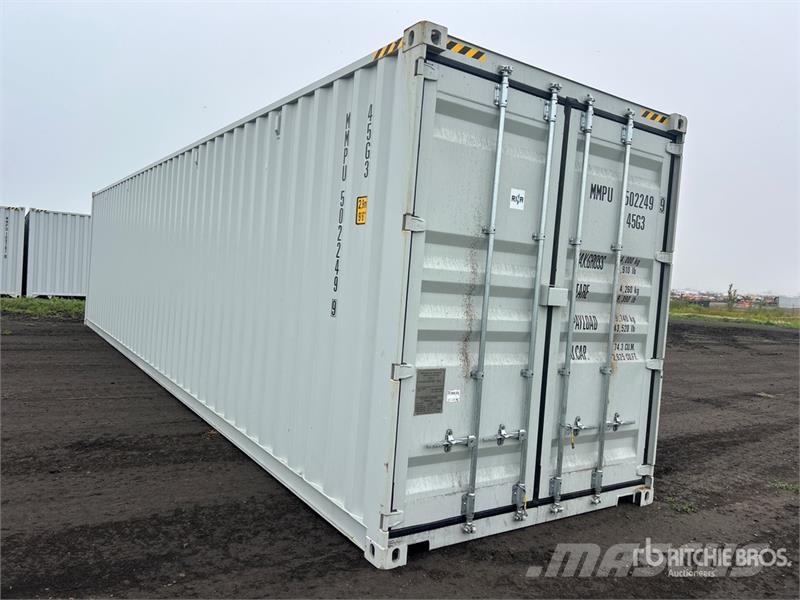 40 ft High Cube Multi-Door Storage Container Varastokontit