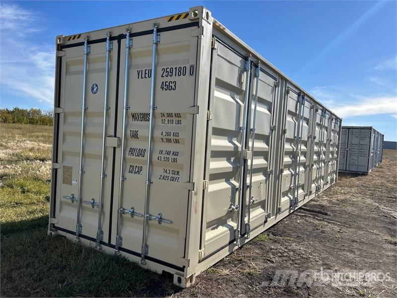 40 ft High Cube Multi-Door Storage Container Opbevaringscontainere