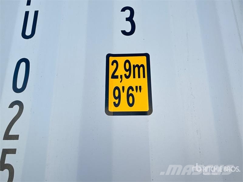 40 ft High Cube Multi-Door Storage Container Kontejnerji za skladiščenje
