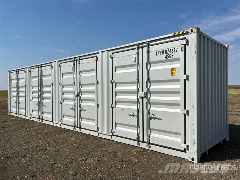 40 ft High Cube Multi-Door Storage Container Varastokontit