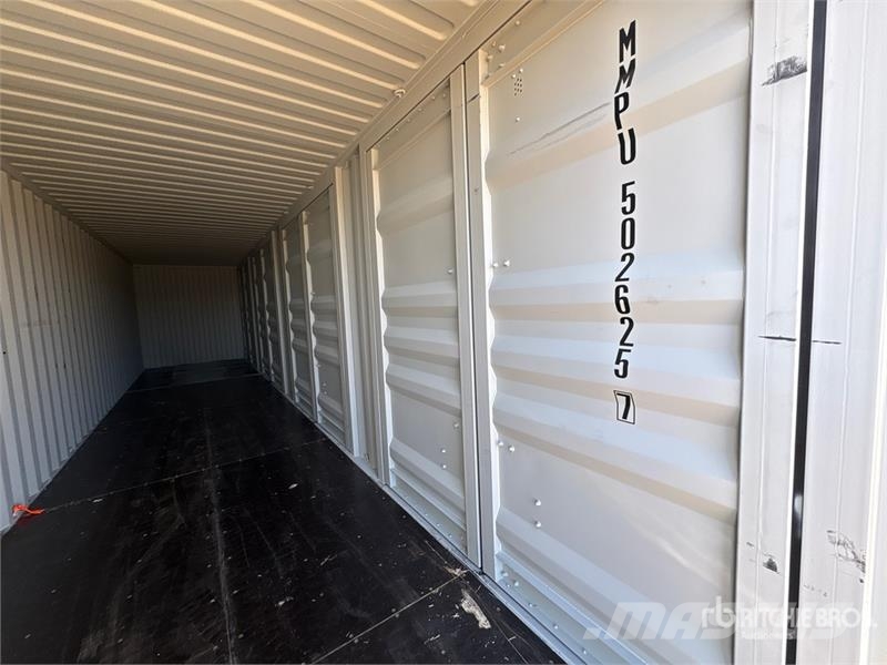 40 ft High Cube Multi-Door Storage Container Saugojimo konteineriai