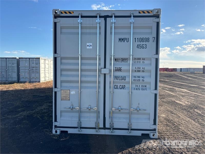  40 ft High Cube Multi-Door Storage Container Opslag containers