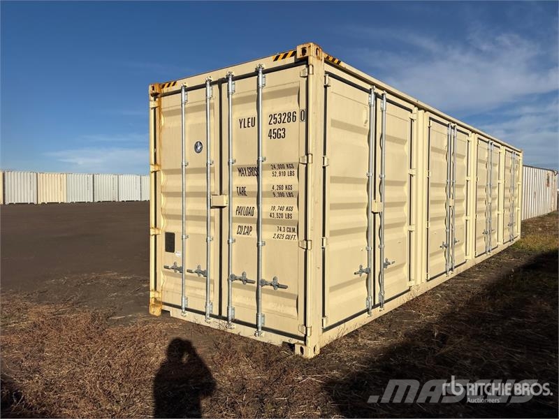  40 ft High Cube Multi-Door Storage Container Lagercontainere