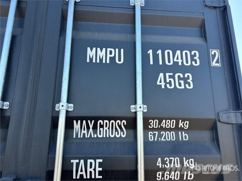 40 ft High Cube Multi-Door Storage Container Varastokontit