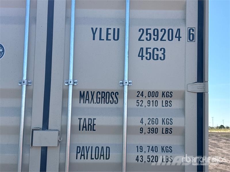 40 ft High Cube Multi-Door Storage Container Lagerbehälter