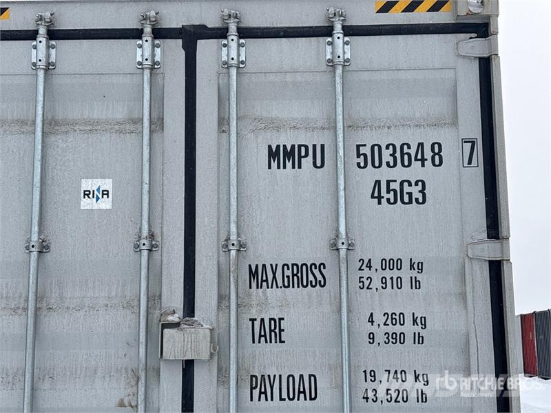 40 ft High Cube Multi-Door Storage Container Container per immagazzinare