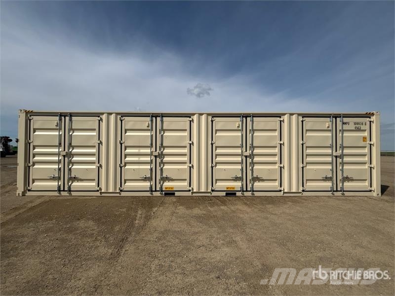 40 ft High Cube Multi-Door Storage Container 贮藏箱