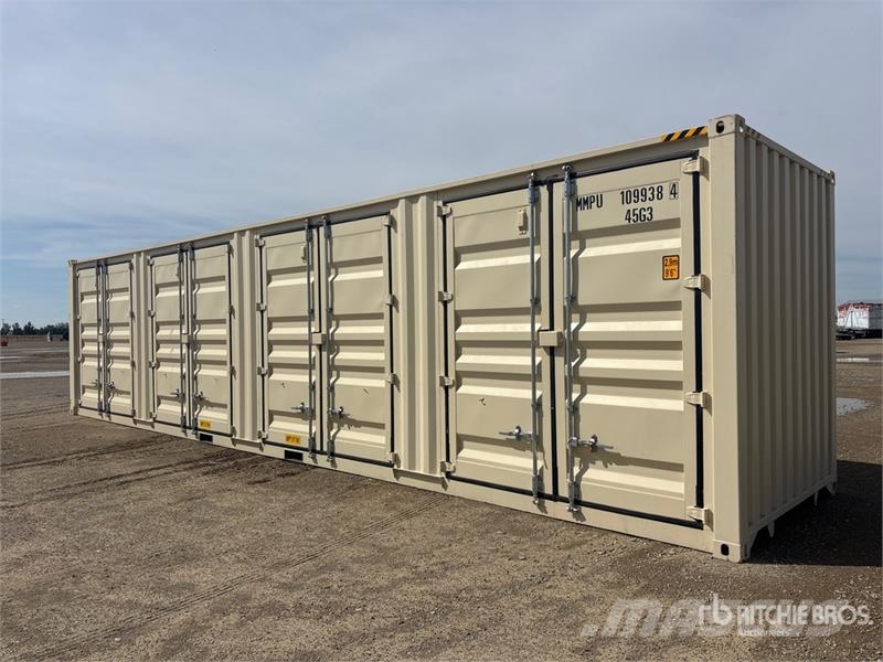 40 ft High Cube Multi-Door Storage Container 贮藏箱