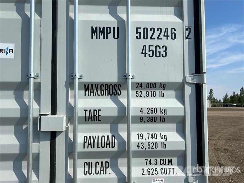 40 ft High Cube Multi-Door Storage Container Storage containers