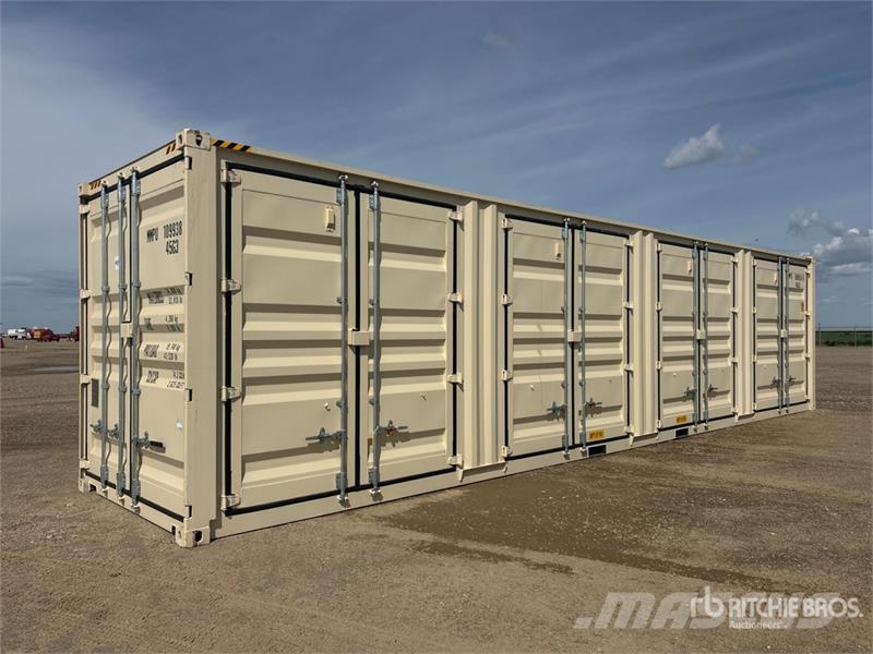 40 ft High Cube Multi-Door Storage Container 贮藏箱