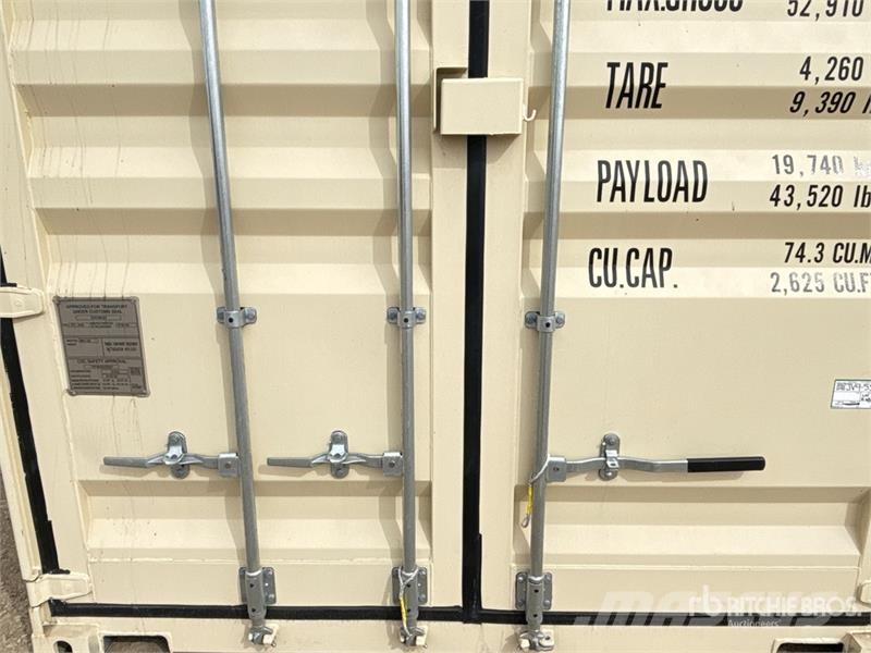 40 ft High Cube Multi-Door Storage Container (Unus Container per immagazzinare