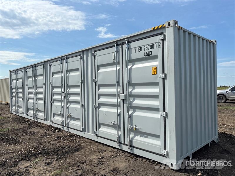 40 ft High Cube Multi-Door Storage Container Varastokontit
