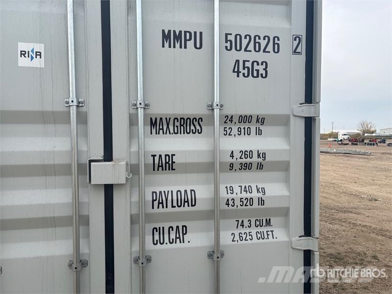 40 ft High Cube Multi-Door Storage Container (Unus Soojakud