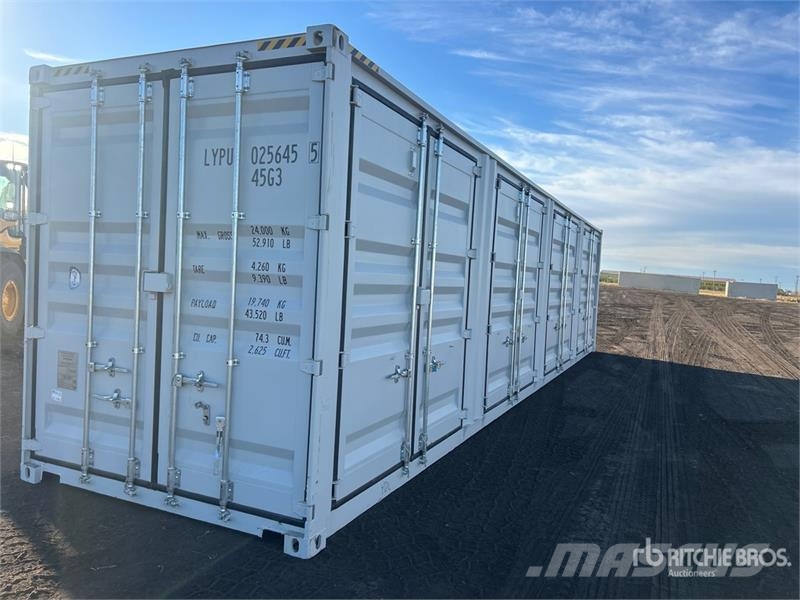  40 ft High Cube Multi-Door Storage Container Depolama konteynerleri