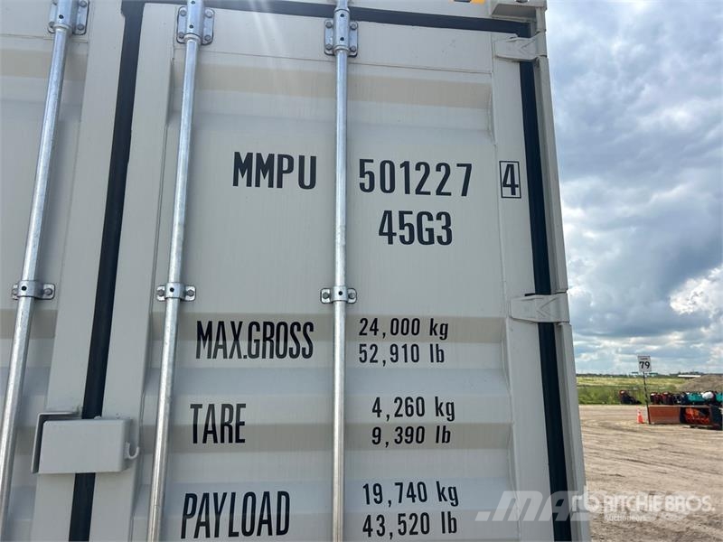 40 ft High Cube Multi-Door Storage Container Varastokontit
