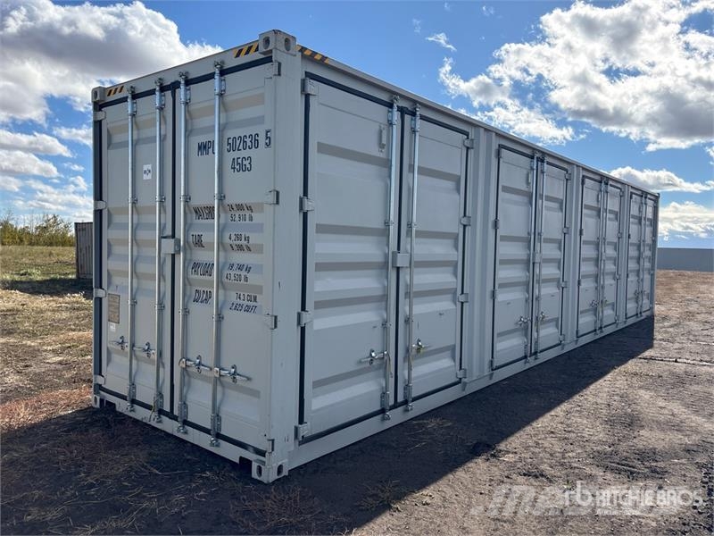 40 ft High Cube Multi-Door Storage Container Storage containers