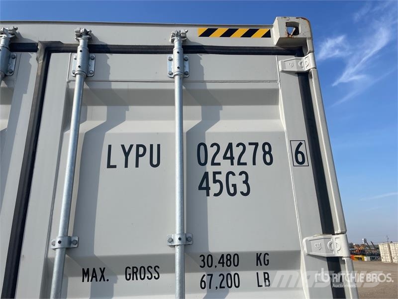 40 ft High Cube Multi-Door Storage Container Varastokontit