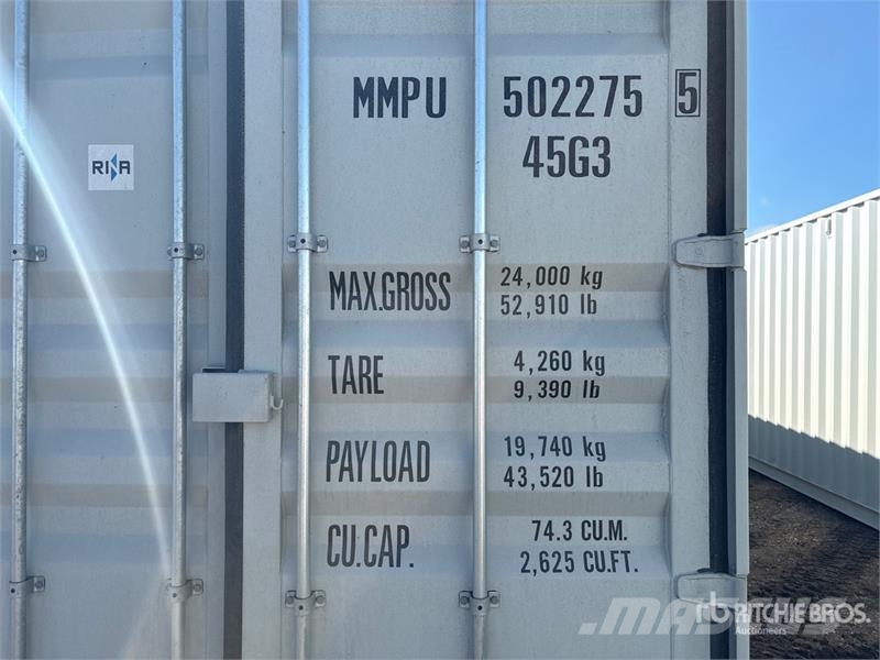 40 ft High Cube Multi-Door Storage Container Lagerbehälter