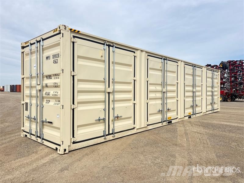 40 ft High Cube Multi-Door Storage Container (Unus Container per immagazzinare