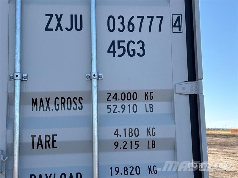 40 ft High Cube Multi-Door Storage Container Raktárkonténerek